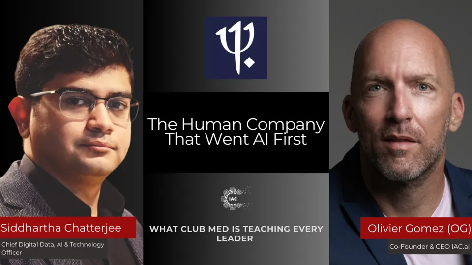Episode cover: The Human Company That Went AI First: What Club Med Is Teaching Every Leader